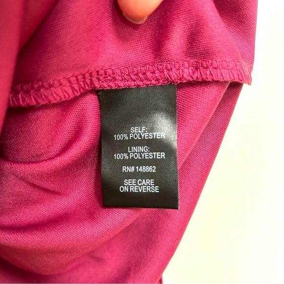 Torrid Midi Clip Dot Chiffon Tiered Red Stars Dress, Size 2 Plus Size 2X - Picture 11 of 13